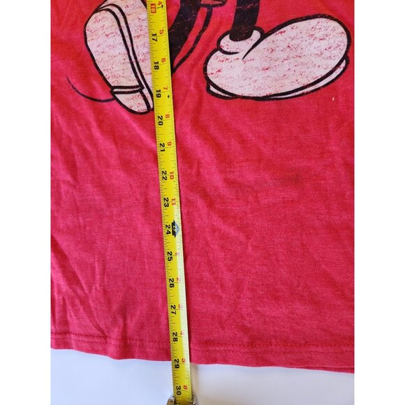 Disney Mickey Mouse Red T-Shirt XL - Picture 7 of 7